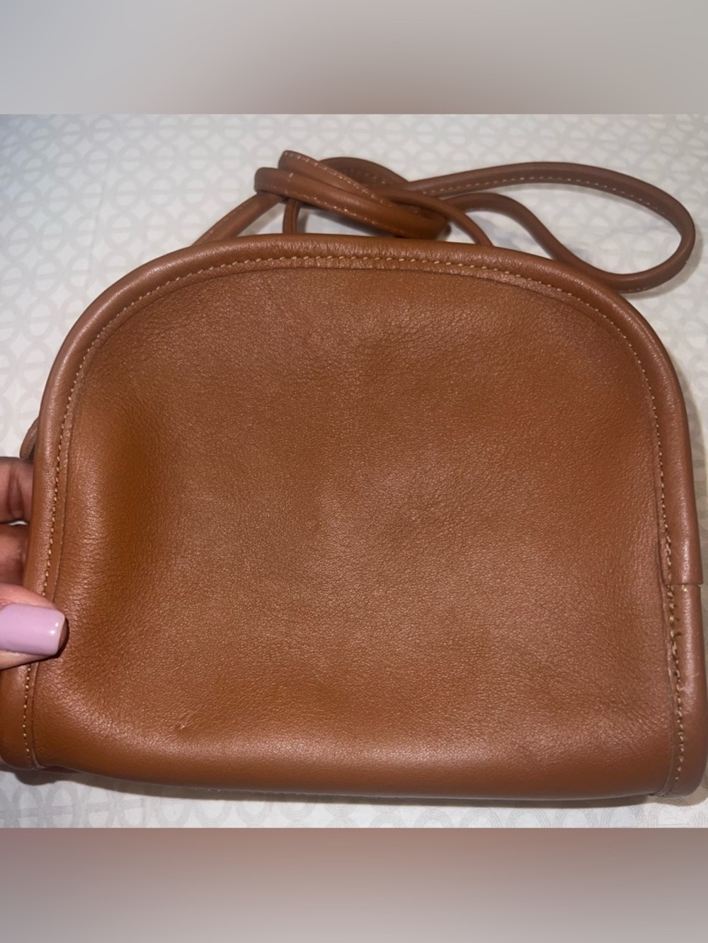 Coach Brown Leather Crossbody Bag